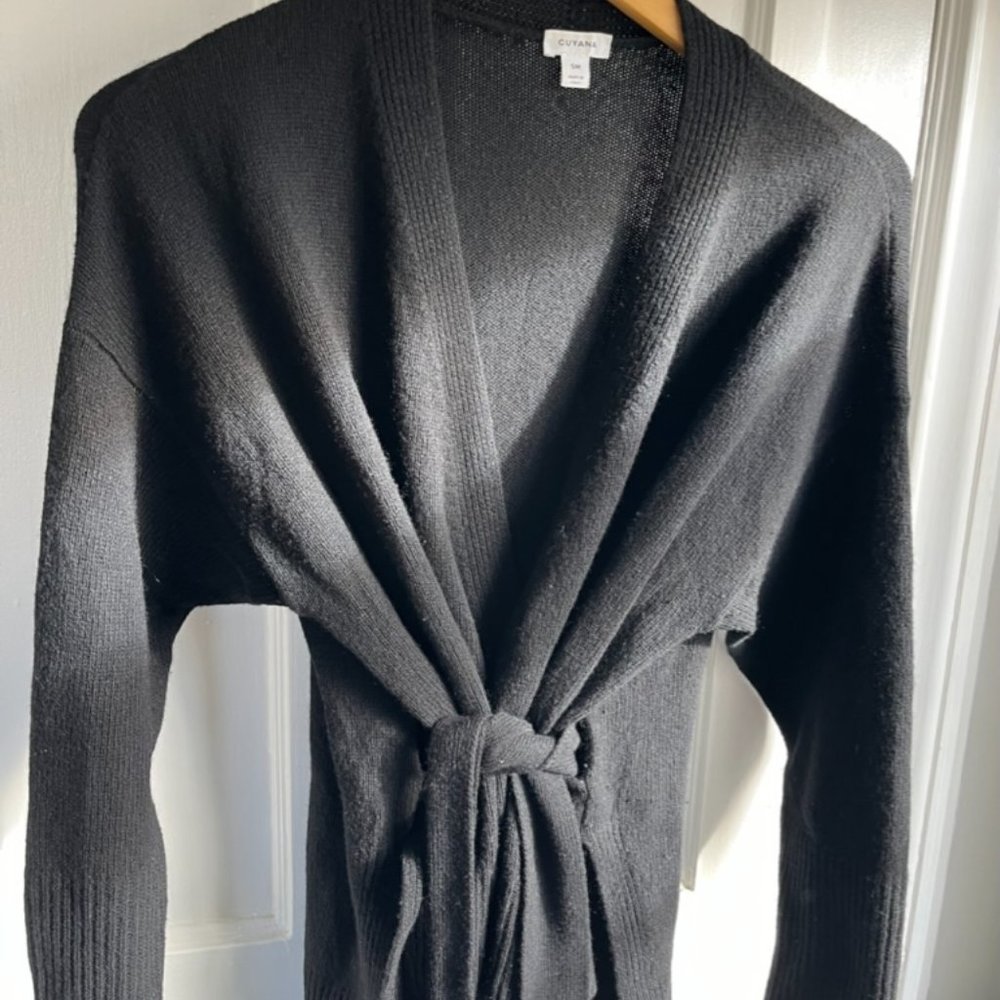 Cuyana Cashmere Soft Wrap Sweater